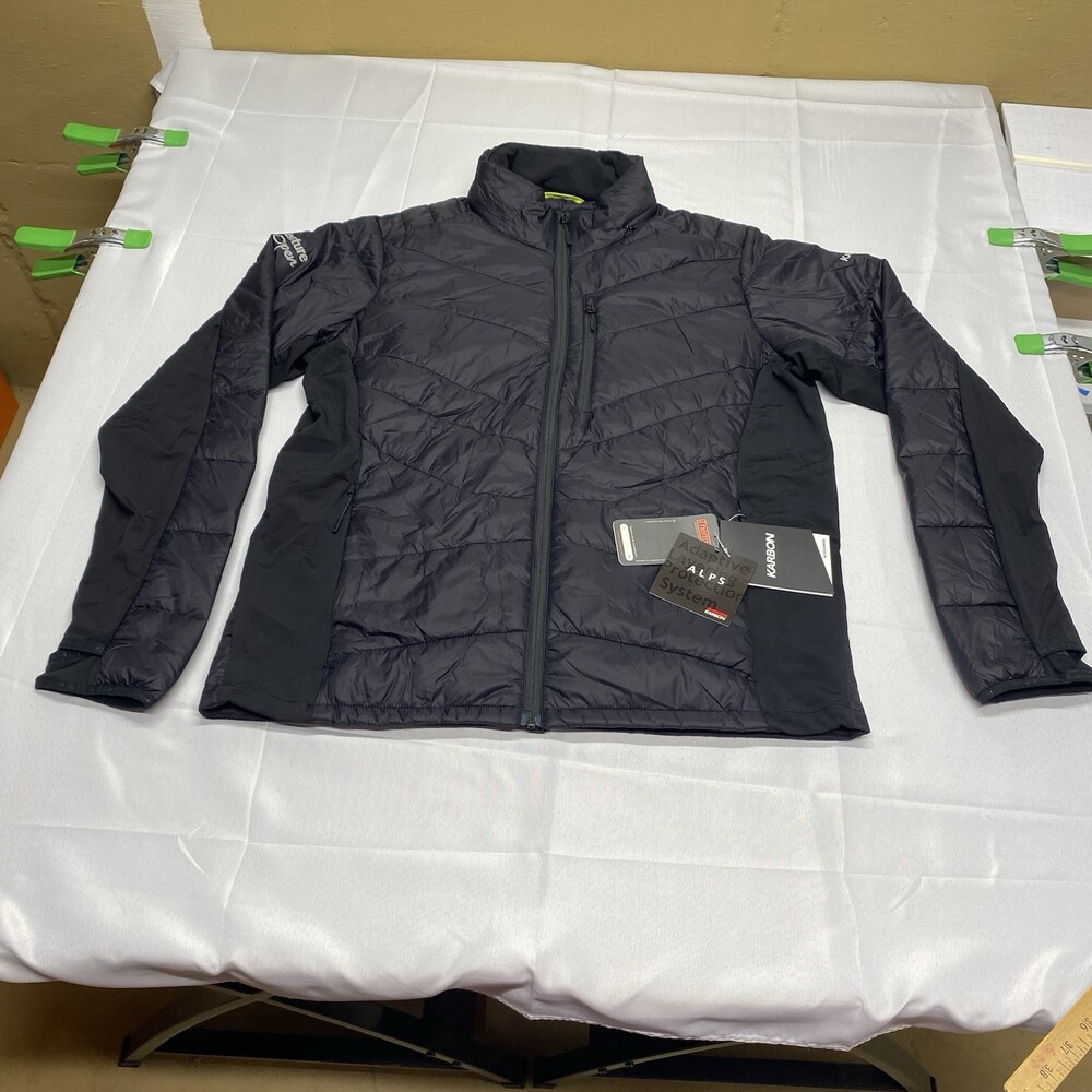 NWT Karbon Transform Jacket Size XL Black Insulated Puffer! Brand New!